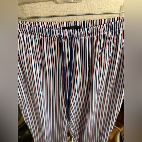 ROOM SERVICE Cozy Cool Pajamas In Cameo/ Ink/ Pink Stripe - Picture 10 of 15